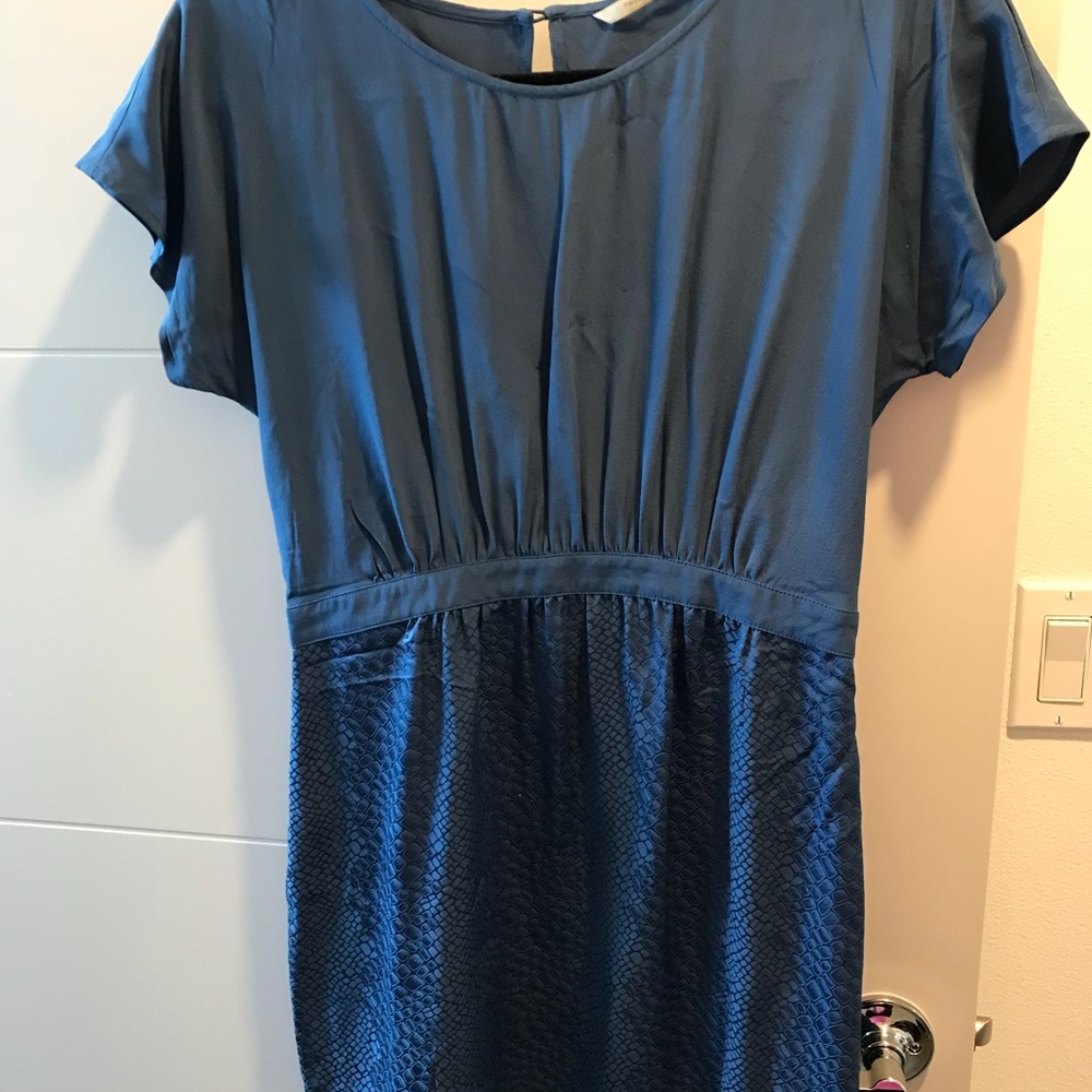Cynthia Vincent Silk mini dress